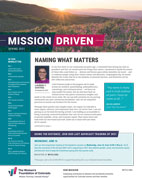 2021 Mission Driven spring newsletter thumbnail