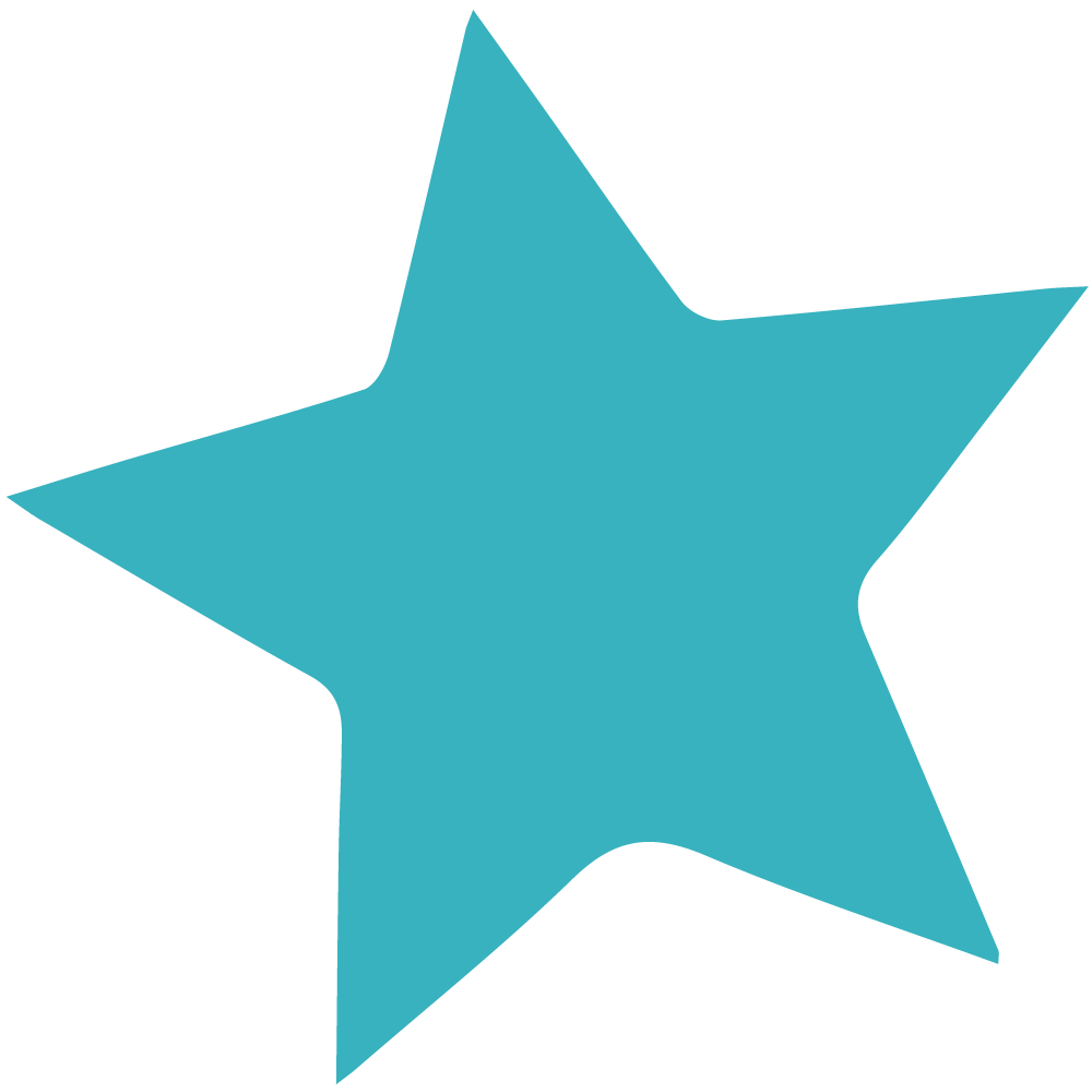 turquoise star