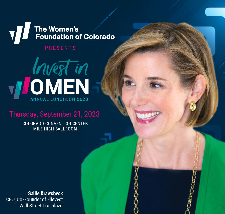 Invest in Women: 2023 Annual Luncheon with special guest, Sallie Krawcheck.
