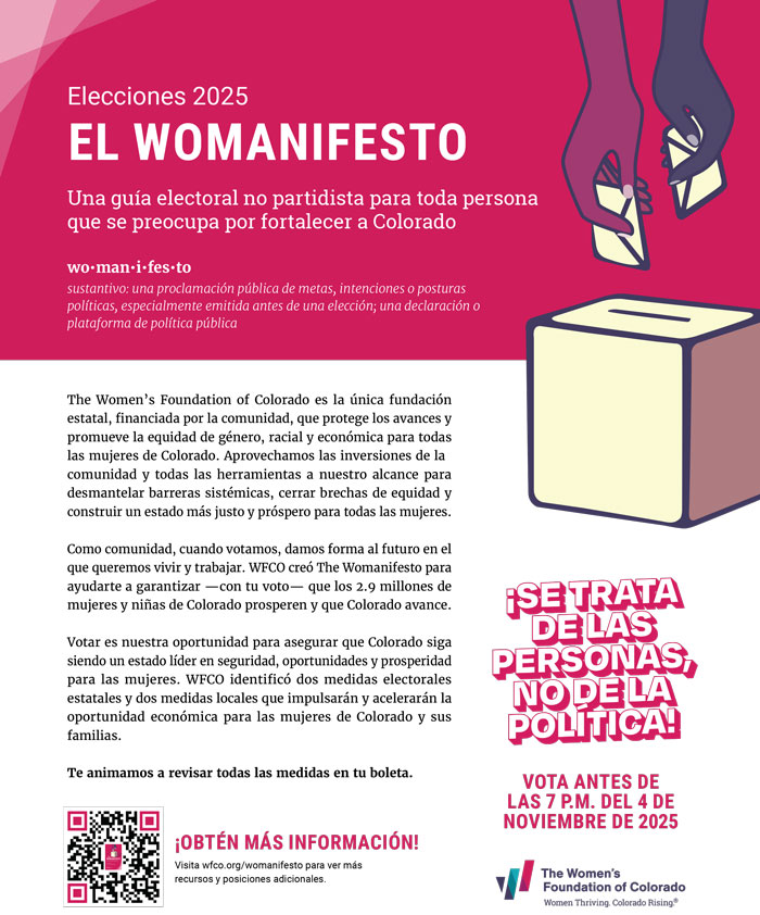 2025 Spanish Womanifesto cover
