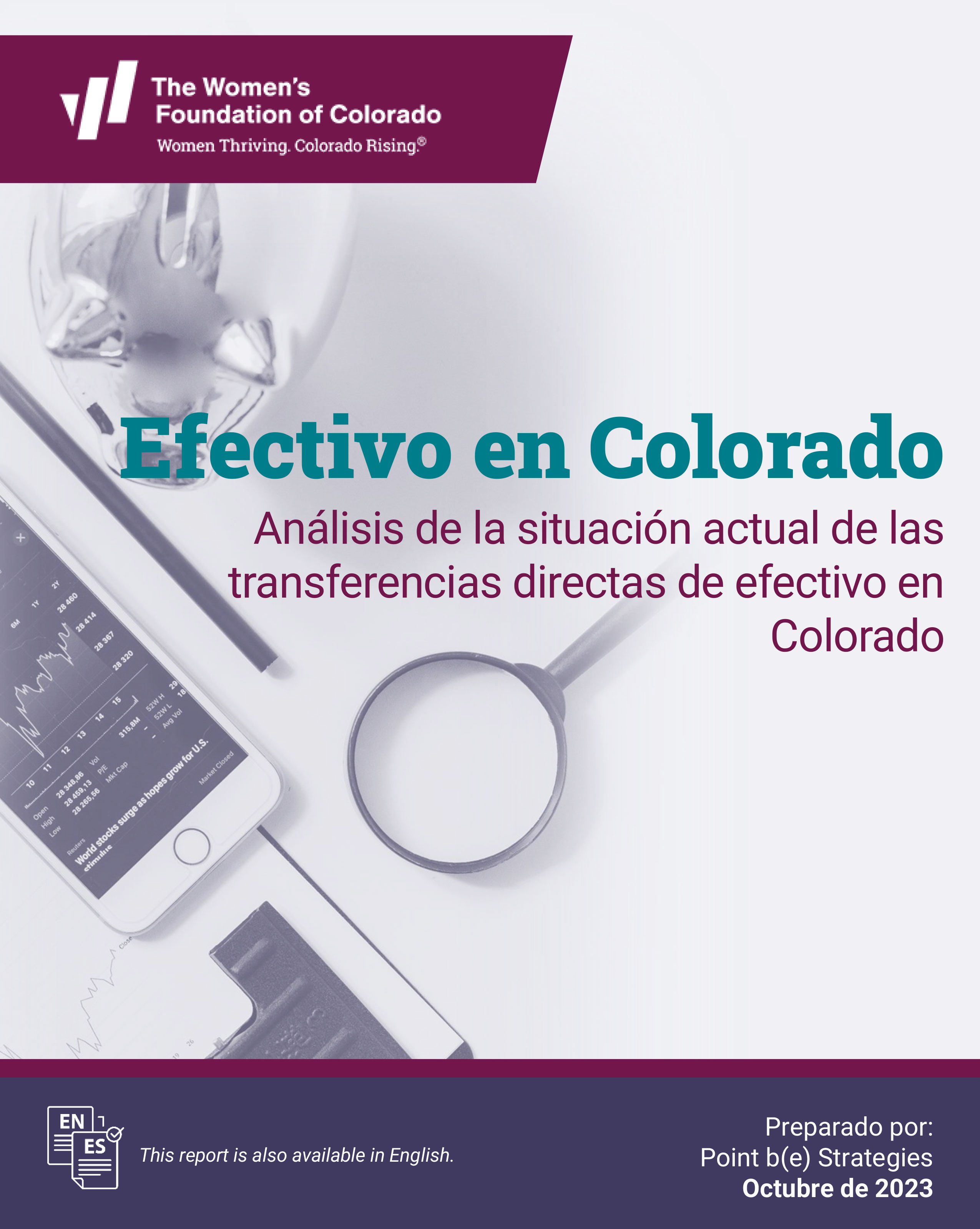 thumbnail of "Efectivo en Colorado: Análisis de la situación actual de las transferencias directas de efectivo en Colorado" report