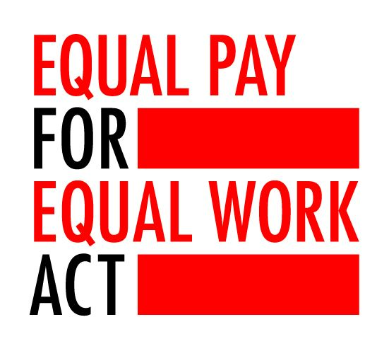 Equal Pay for Equal Work Act logo