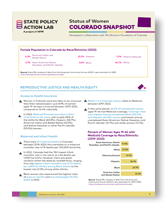 Thumbnail of 2026 Status of Colorado Women research report