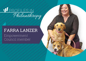 Profiles in Philanthropy: Farra Lanzer with photo