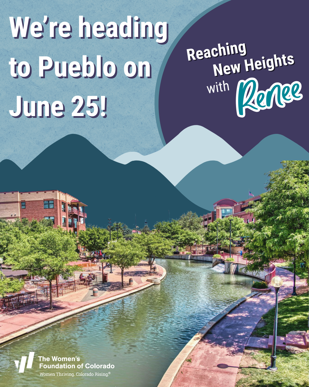 Pueblo event flyer for June 25