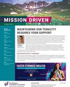 Mission Driven: Spring 2022 Newsletter cover thumbnail