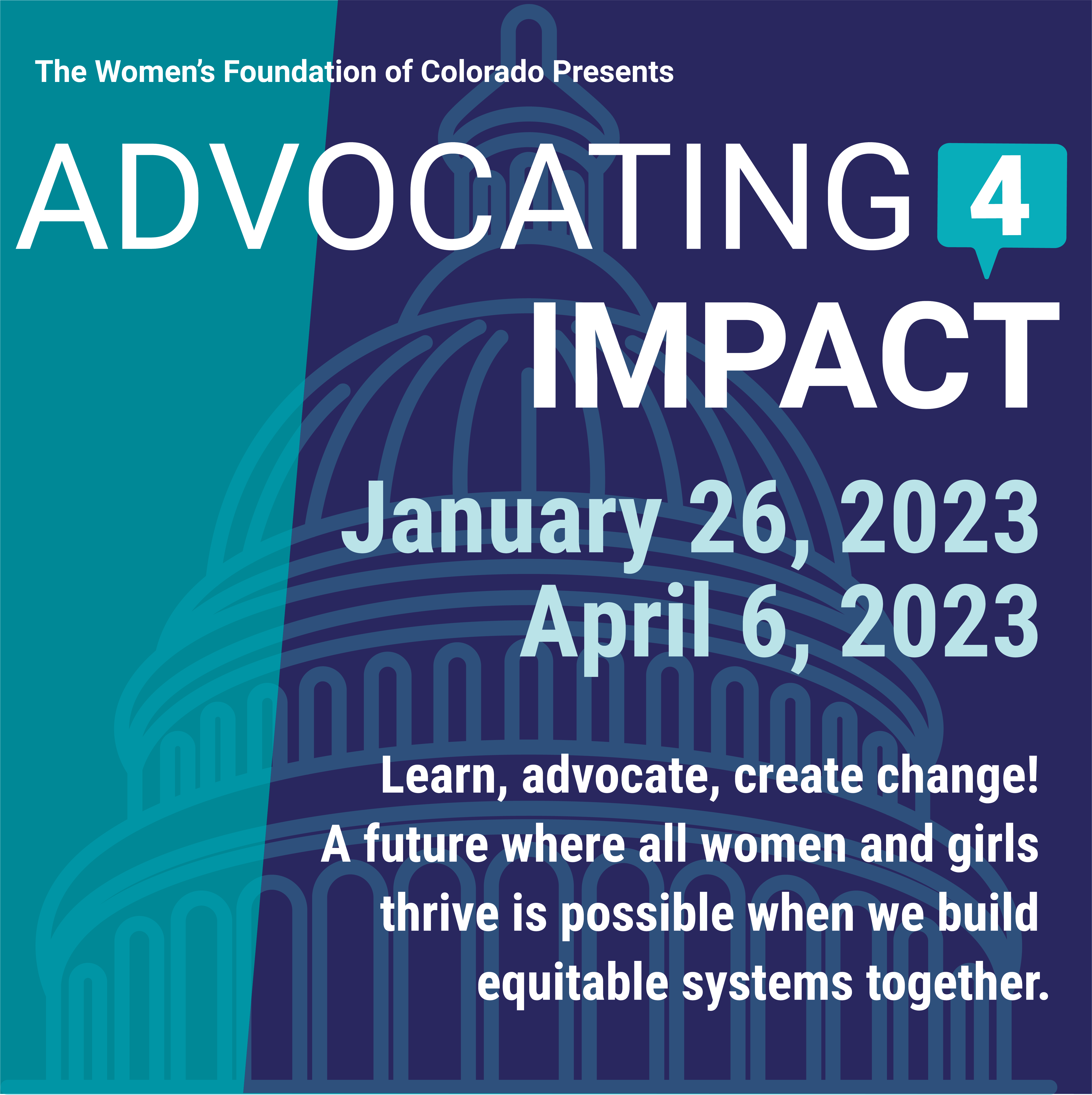 Advocating 4 Impact: January 26, 2023 7 April 6, 2023