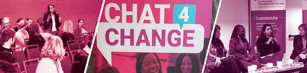 Chat4Change collage banner