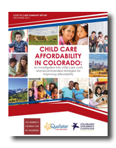 Child Care Affordability in Colorado Report