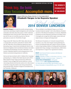 Fall 2014 Newsletter