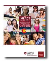 The Impact of a $12.00 Minimum Wage on Colorado Women Cover