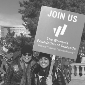 Lauren Casteel at the 2018 Women's March