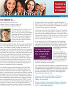 Spring 2015 Newsletter Cover